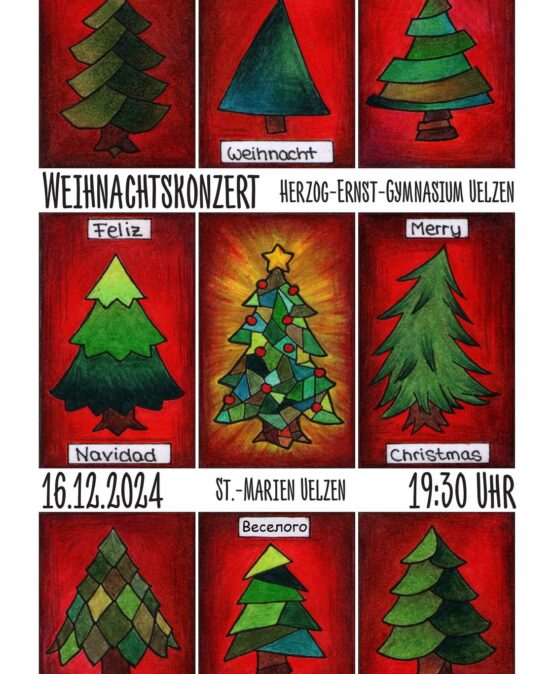 Herzliche Einladung zum Weihnachtskonzert